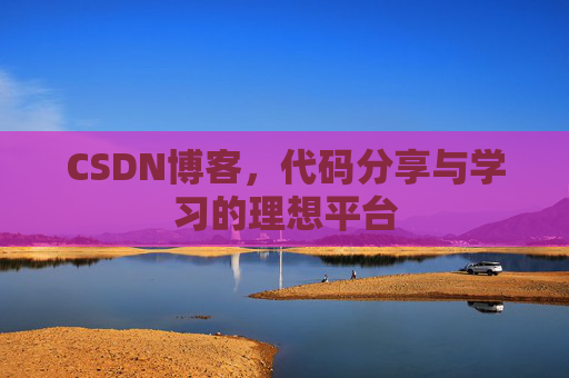 CSDN博客,代码分享与学习的理想平台